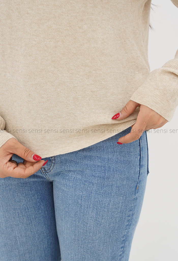 بافت زنانه یقه5سانت کد1006927